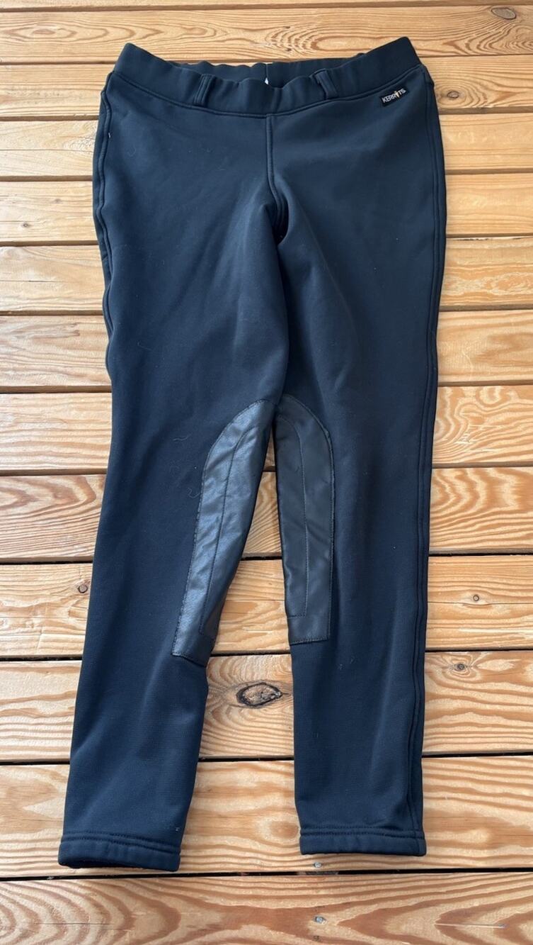 Kerrits Women’s Riding leggings Pants Breeches size XL Black Ba